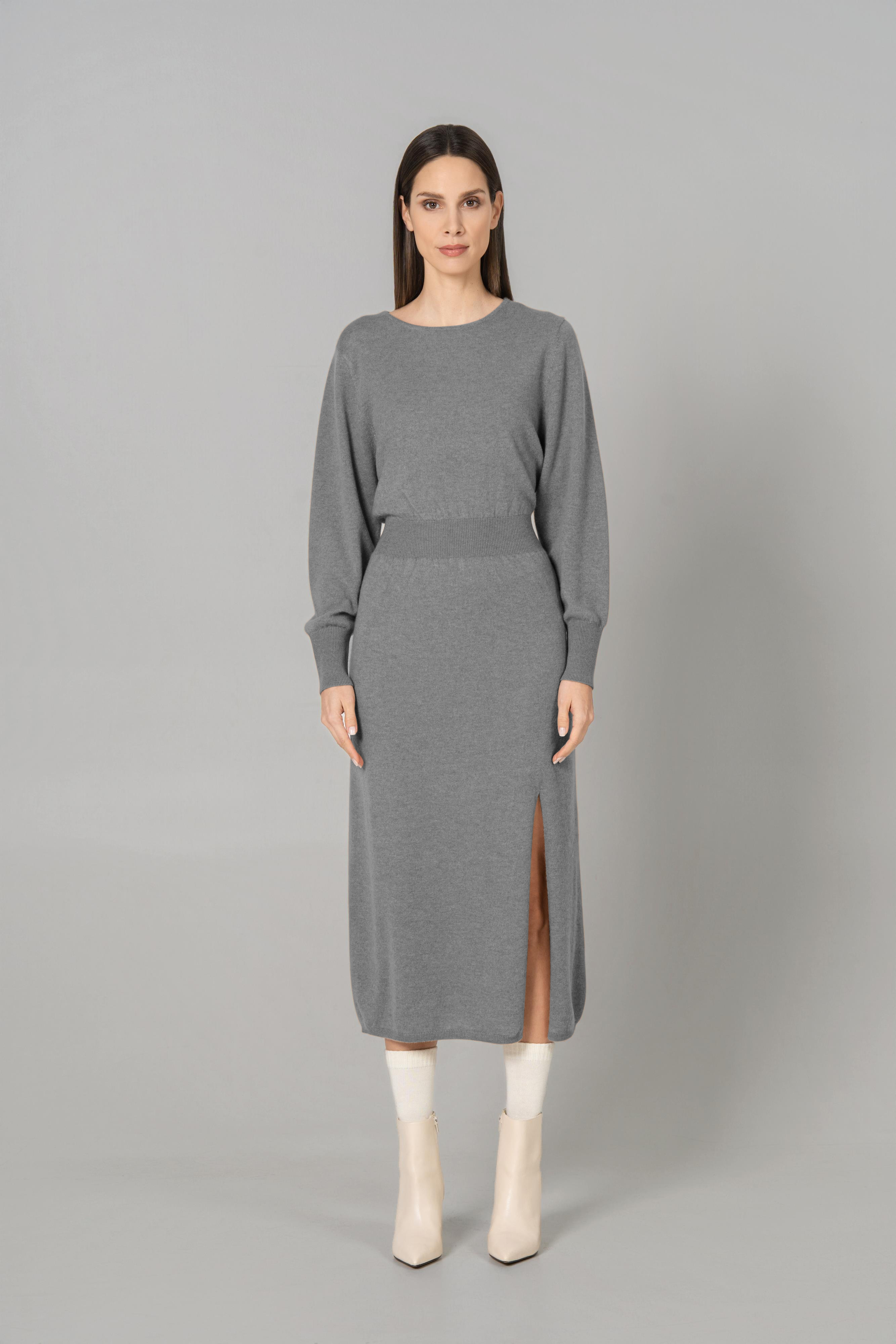 Kleid Downey | Flanell Melange