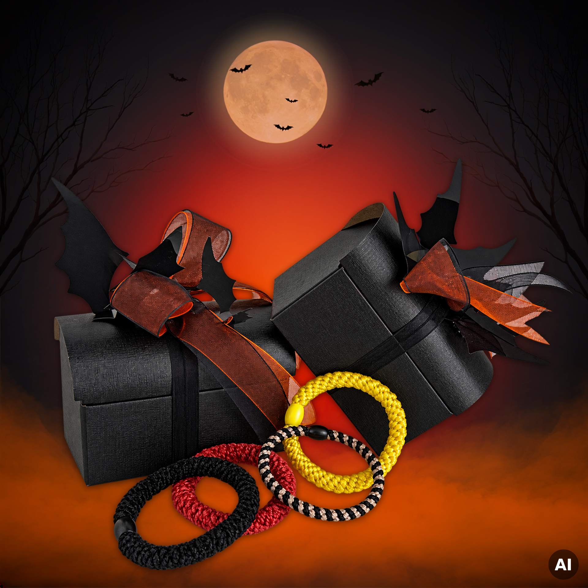 KKNEKKI 10er-Mystery-Box „Halloween Edition“