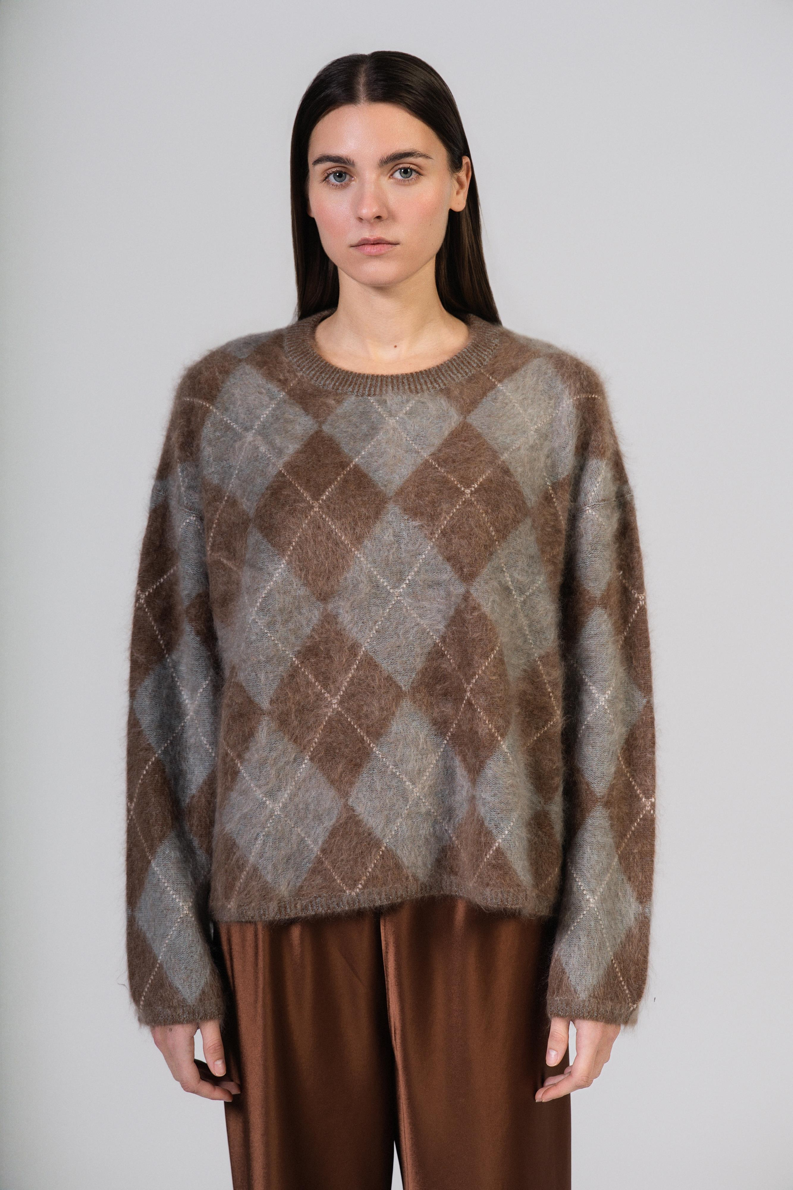 Pullover Brescia | Brown Combo
