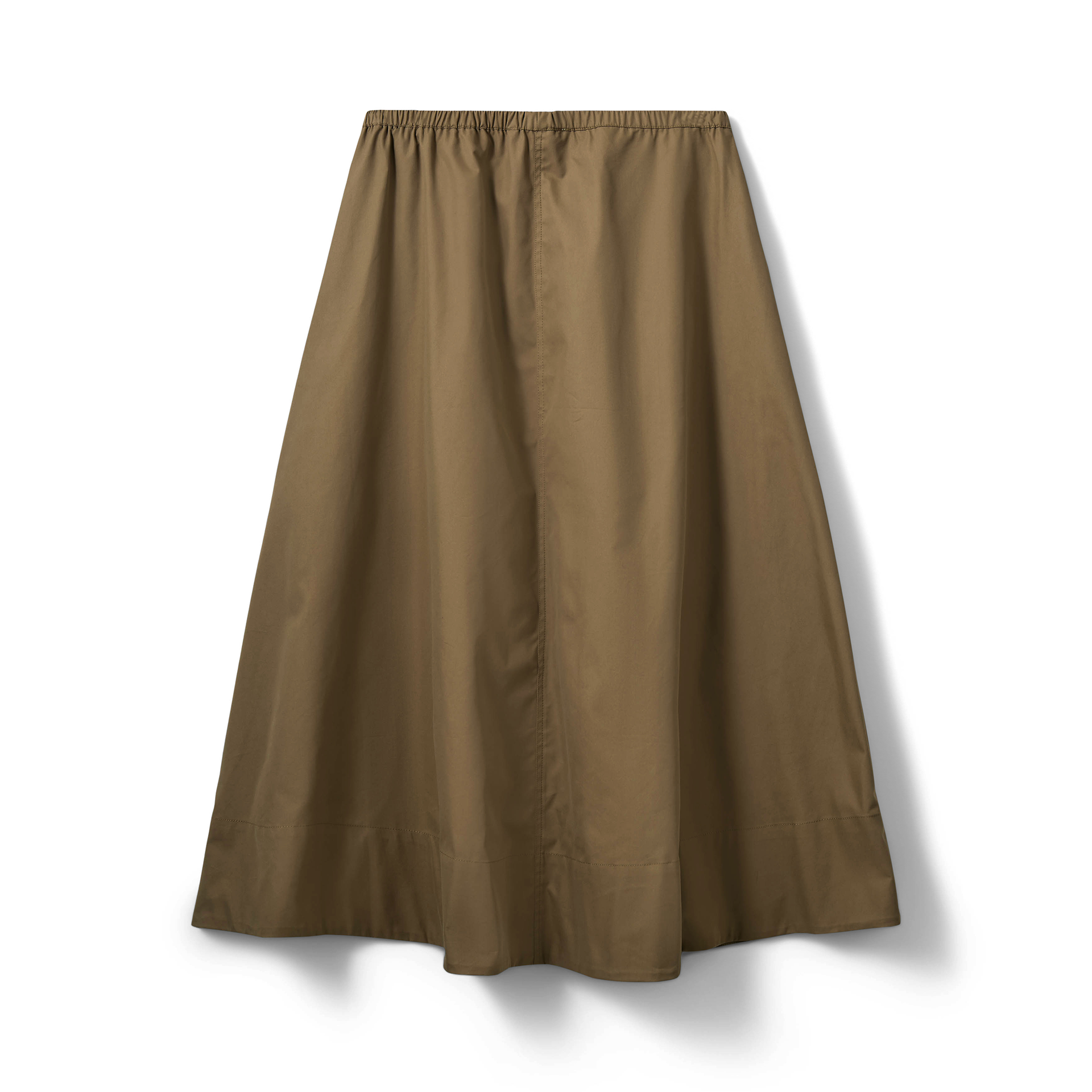 JUNEAUSW Midi Skirt | Light Brown