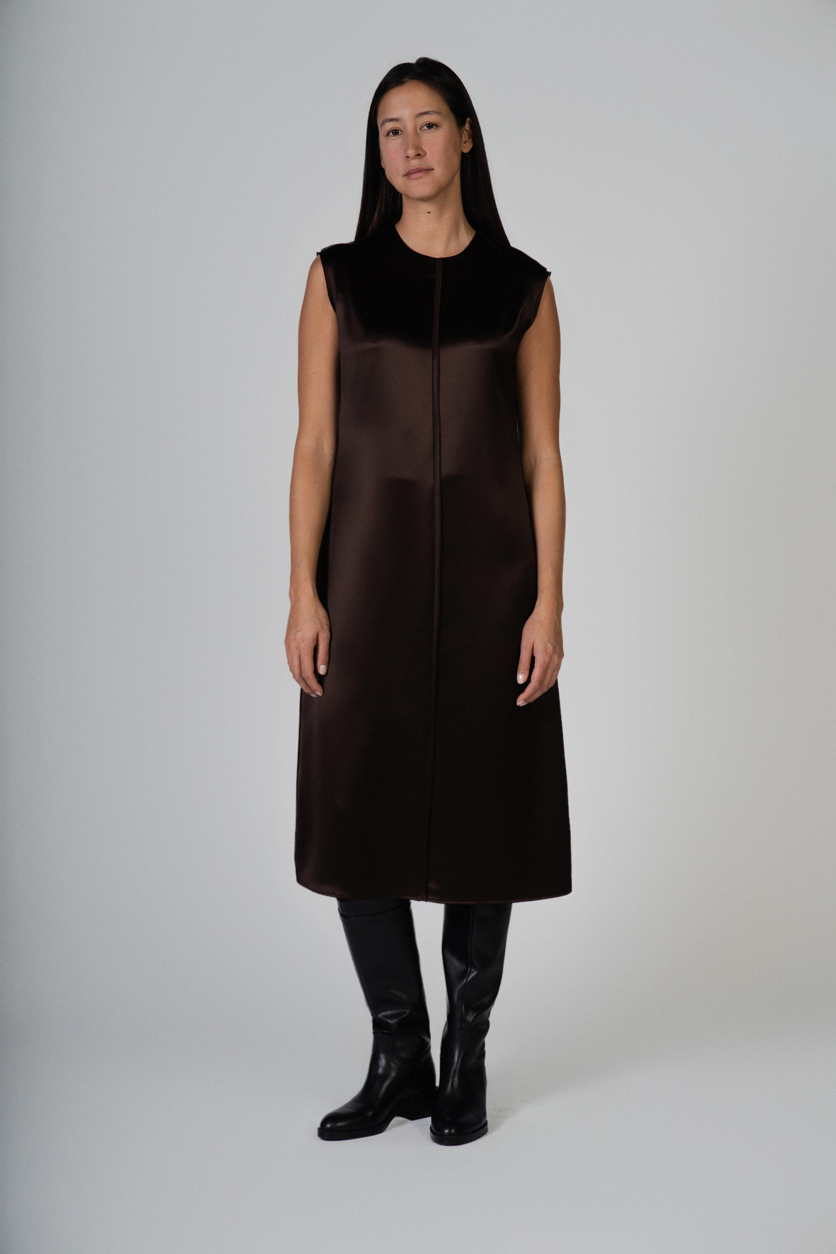 Kleid Braga | Mokka