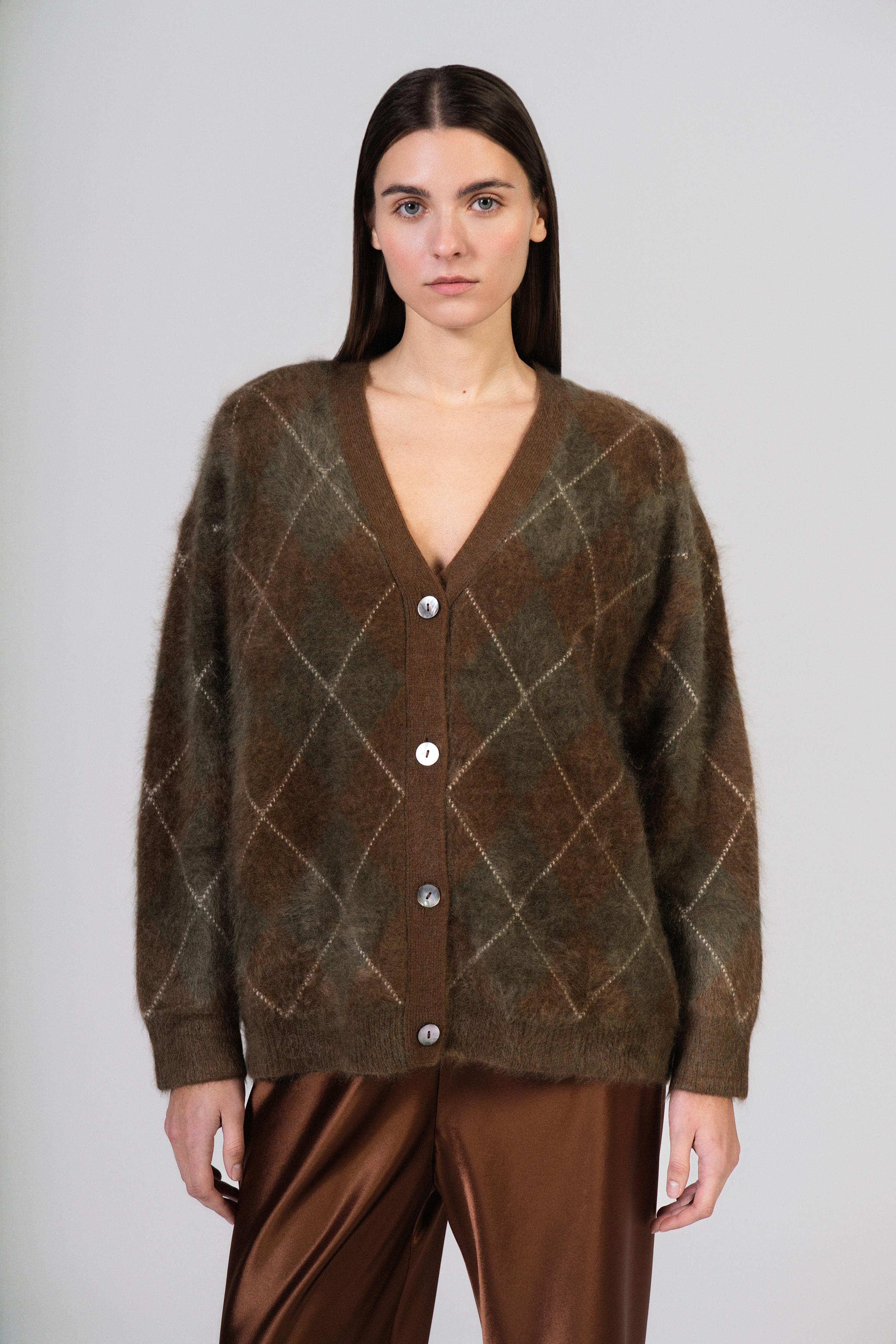 Cardigan Triest | Khaki Combo