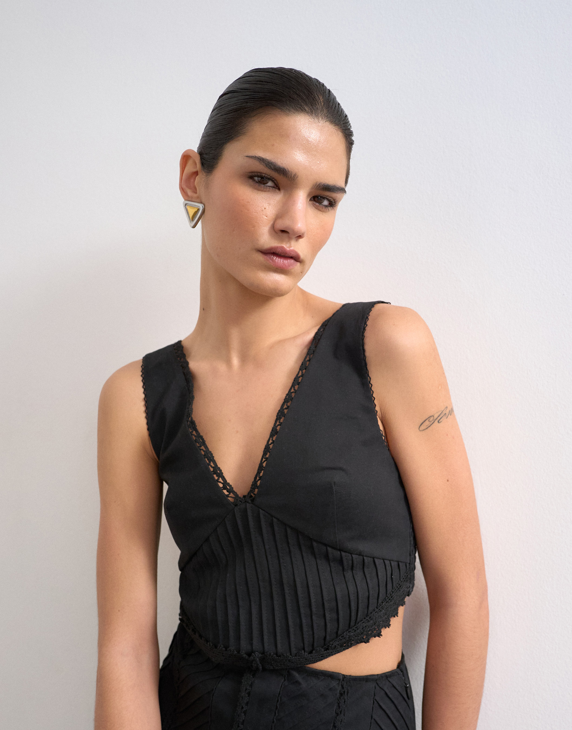 TSALINA ärmelloses Maxikleid