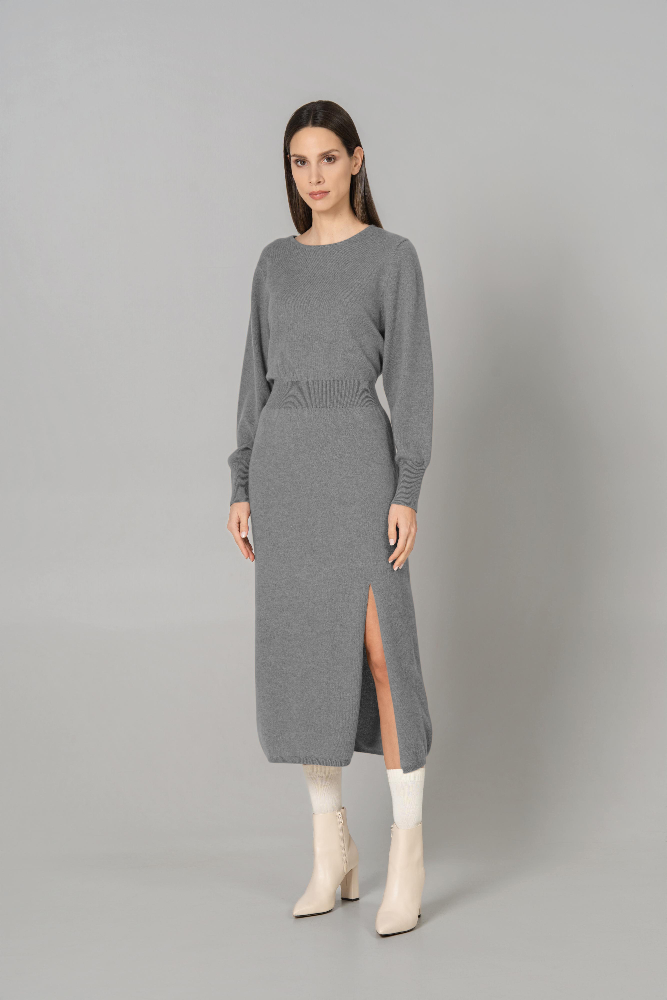 Kleid Downey | Flanell Melange