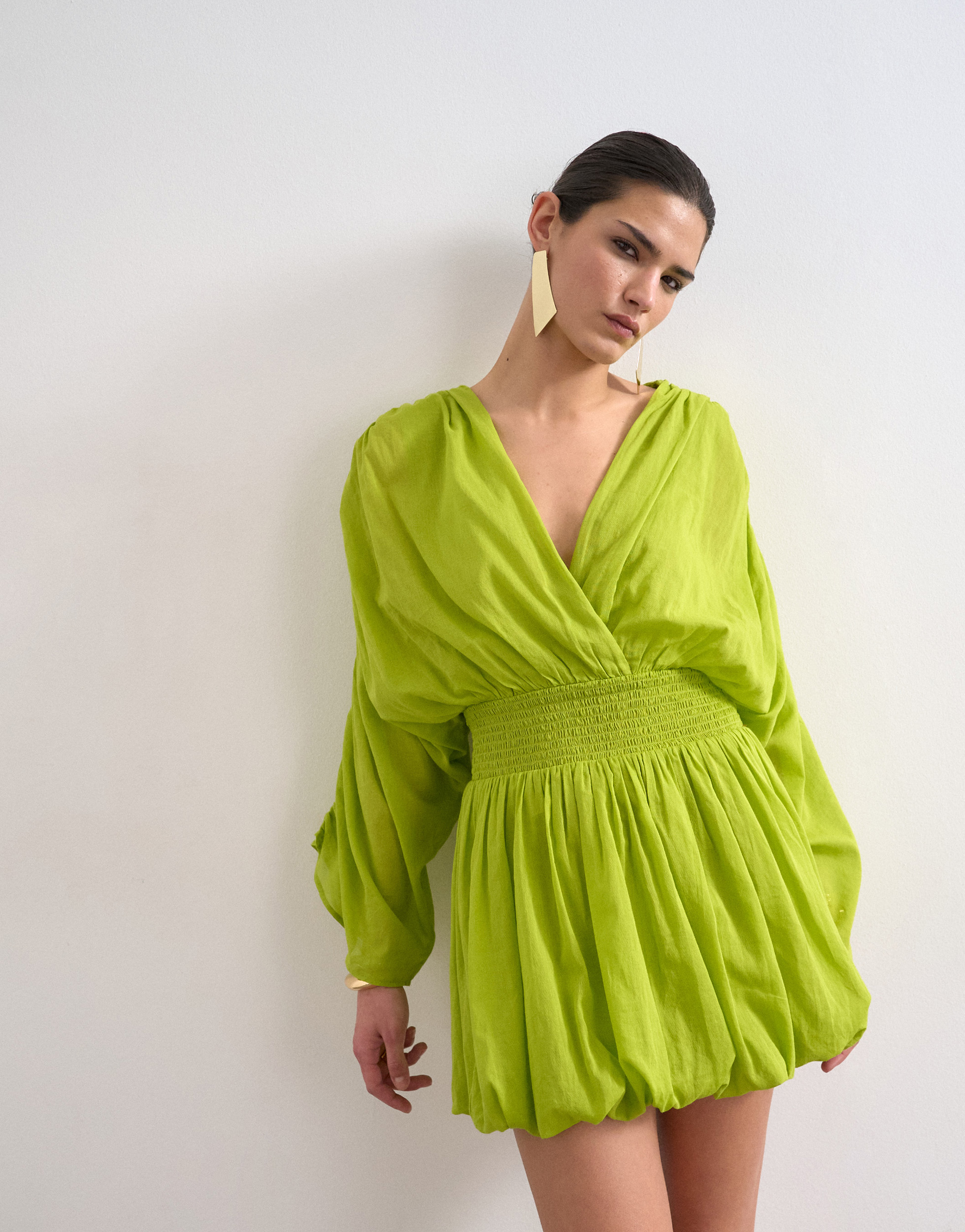 NOVA Minikleid mit Bubble-Hem