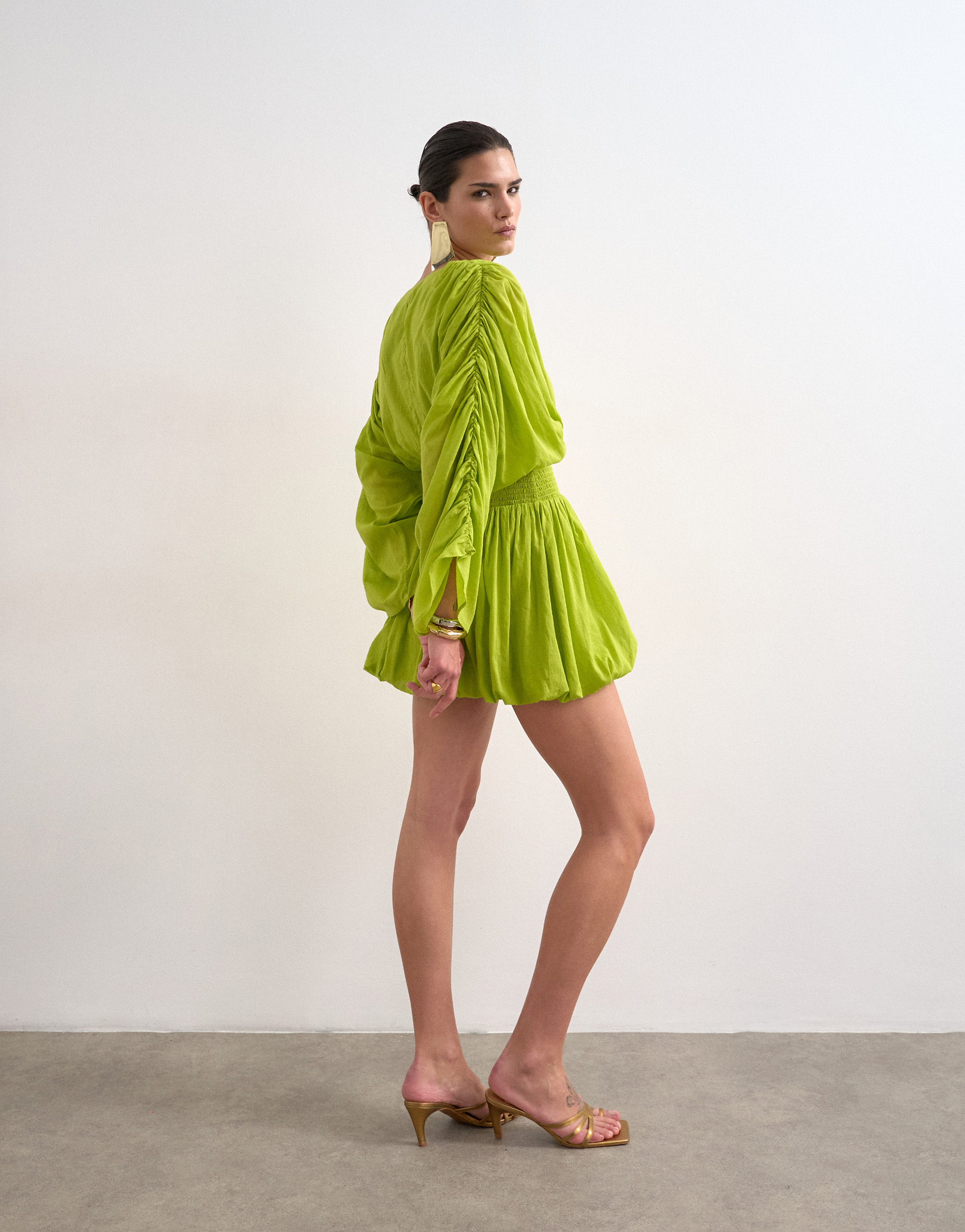 NOVA Minikleid mit Bubble-Hem