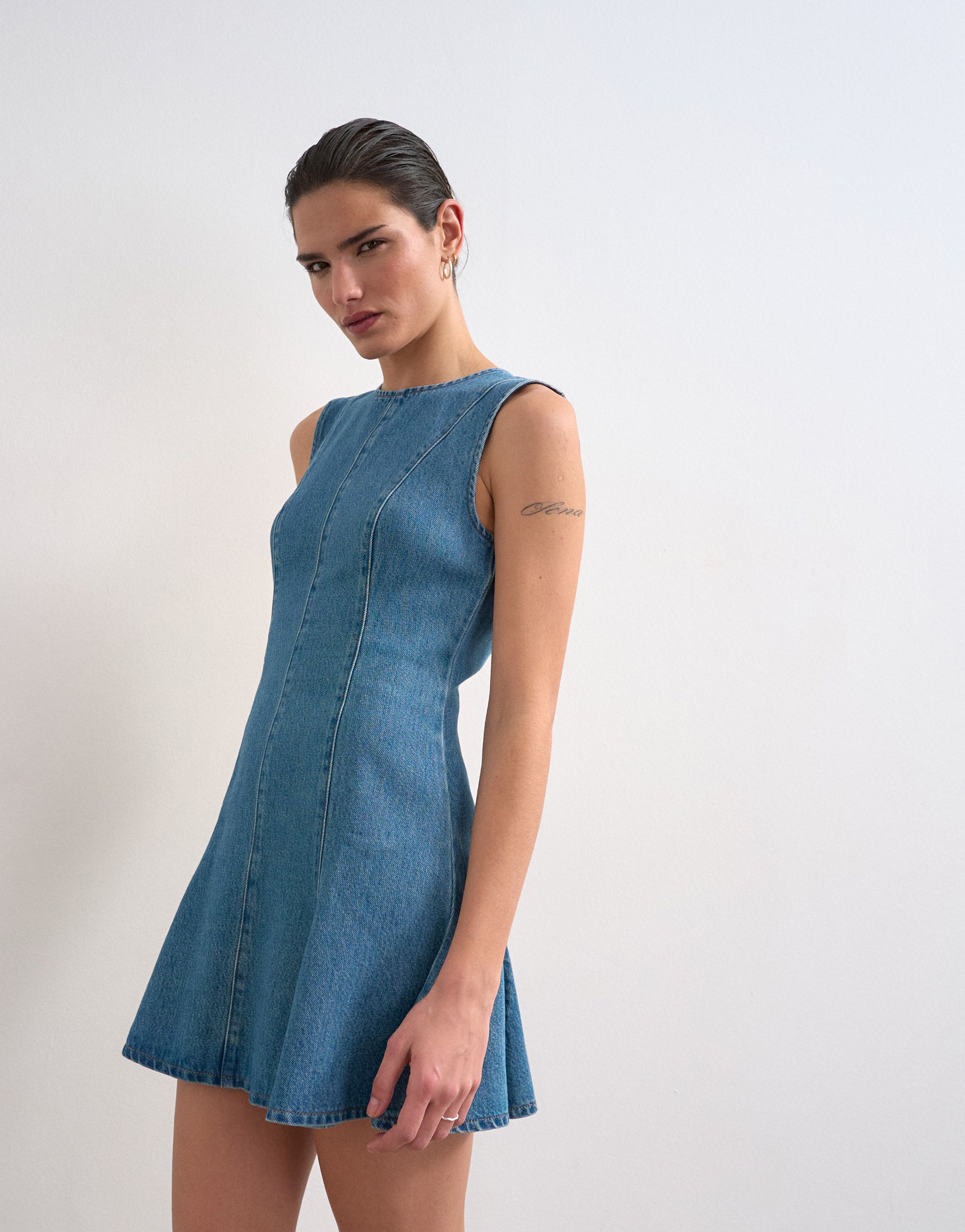 LENA Denim-Minikleid