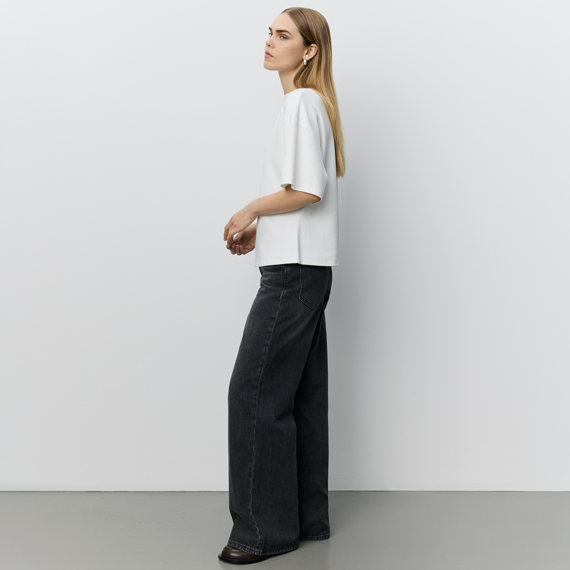 TEASW Boatneck T-Shirt | Off White