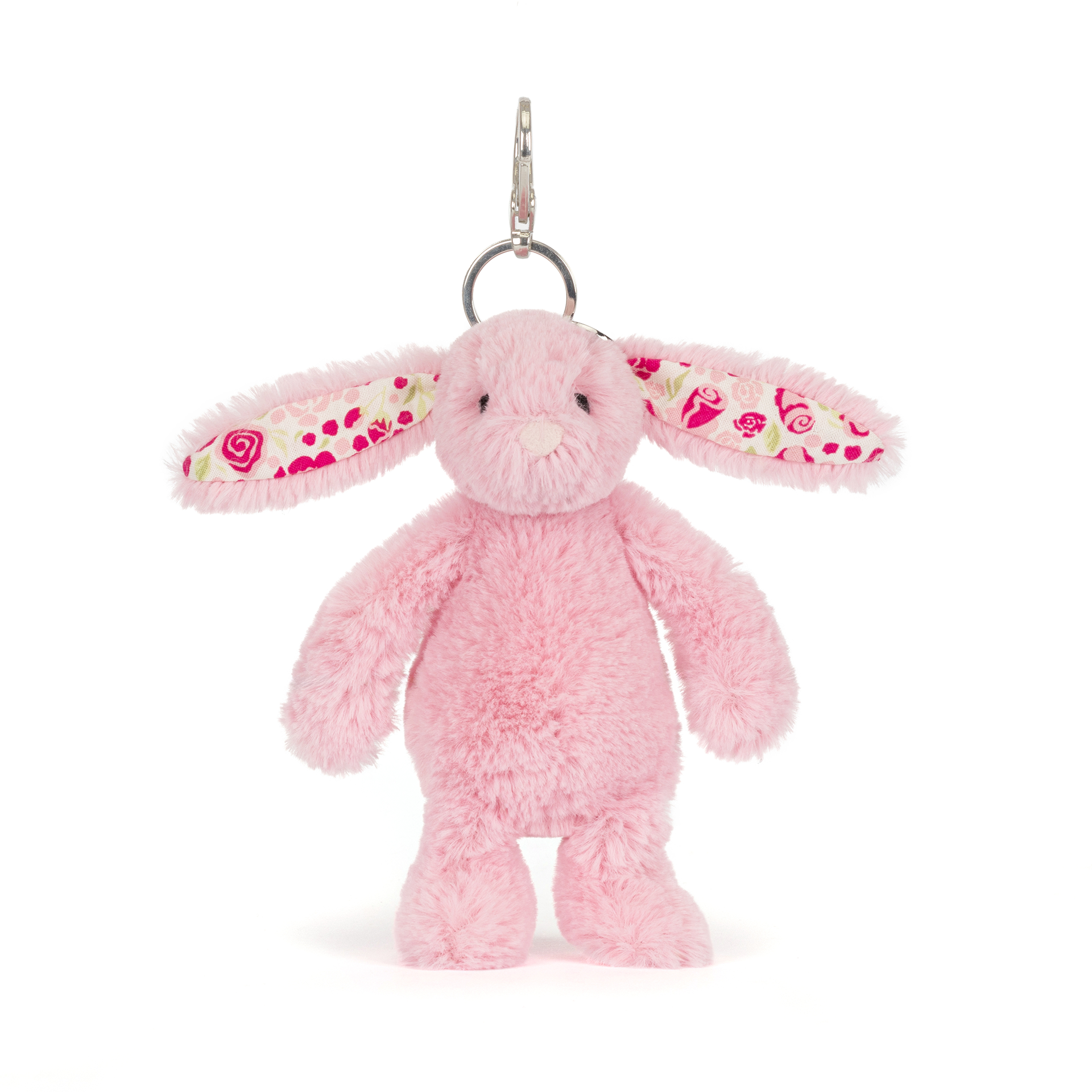 Blushkin Blossom Bunny Bag Charm | JELLYCAT