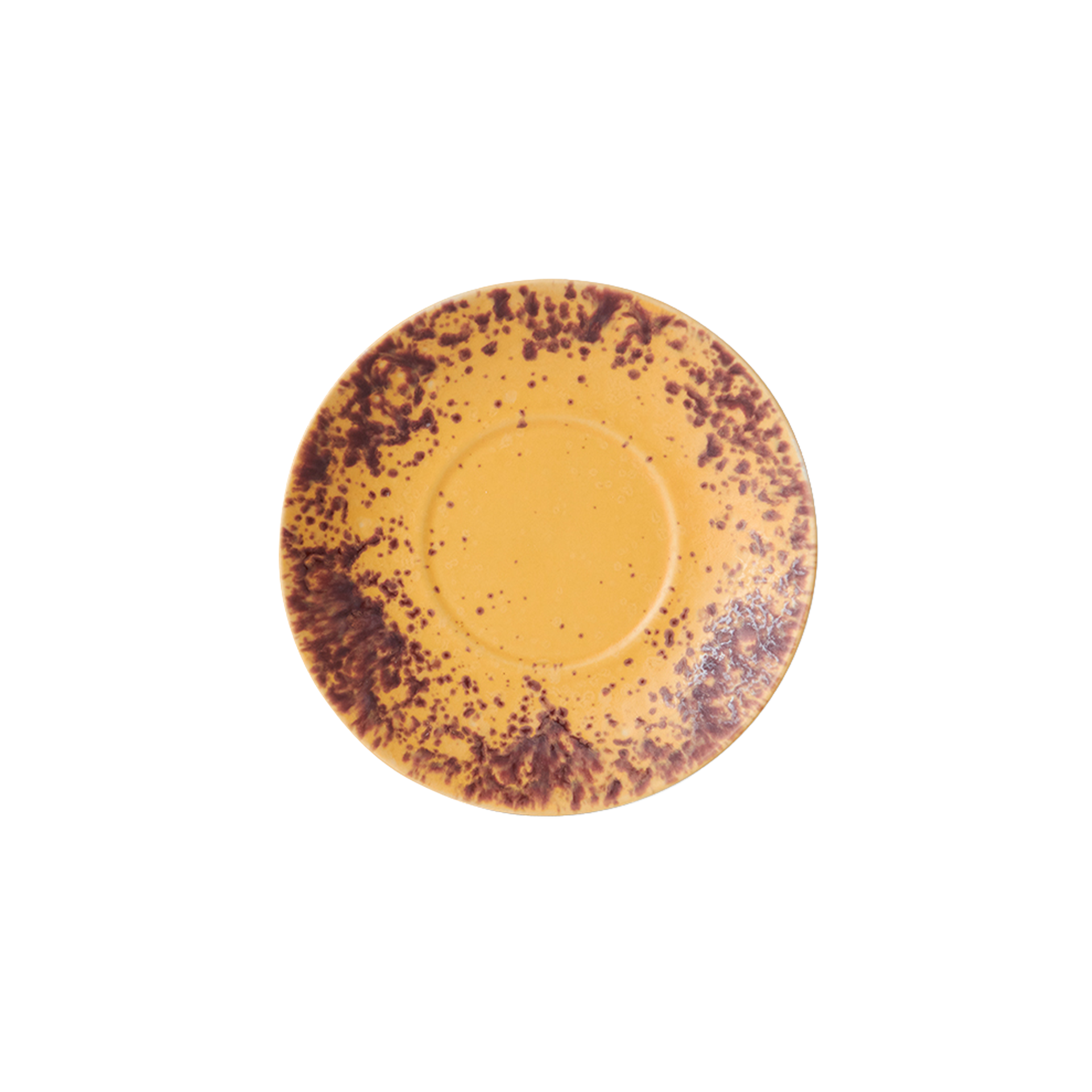 70s Ceramics Untertassen Ocean, 4er-Set