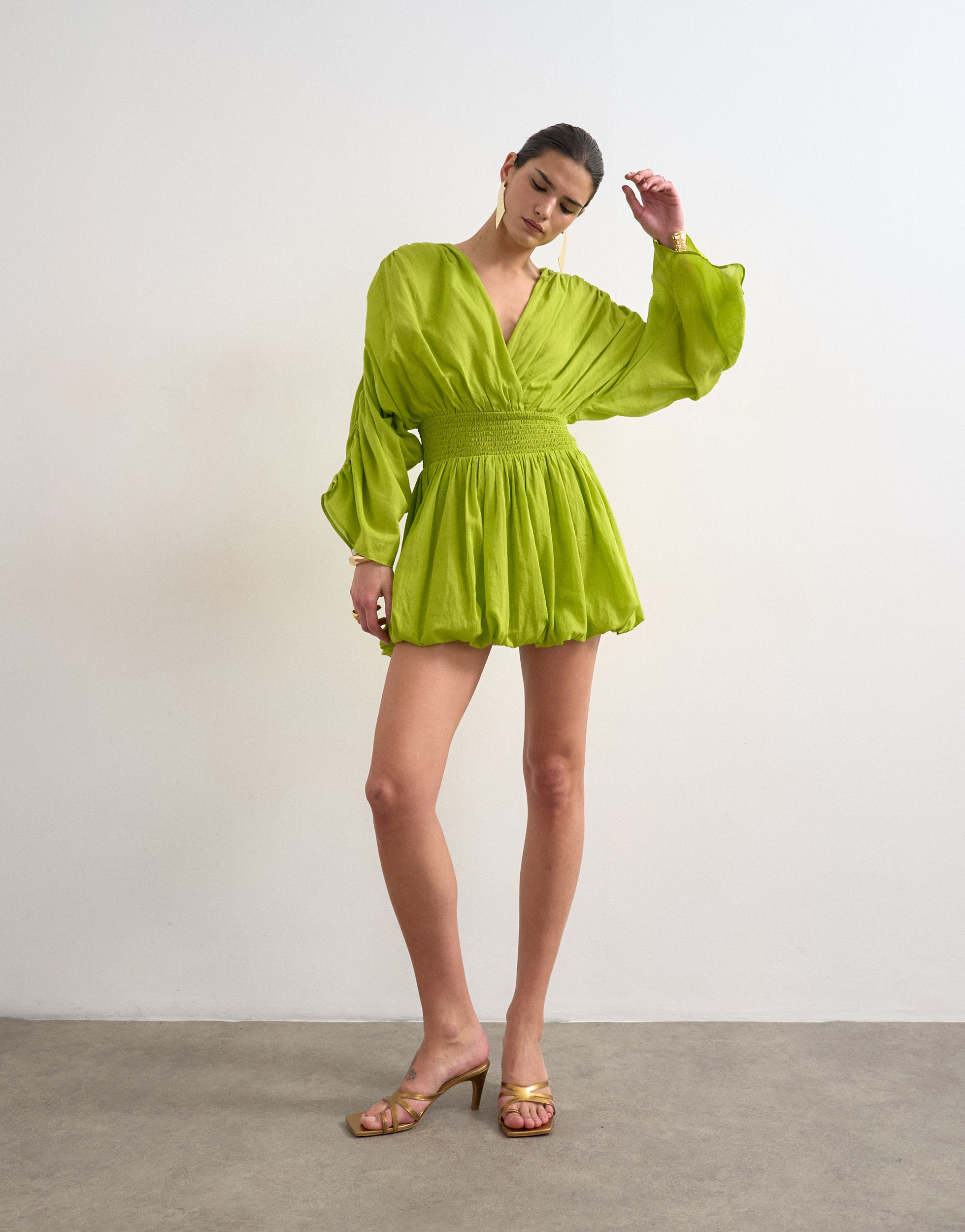 NOVA Minikleid mit Bubble-Hem