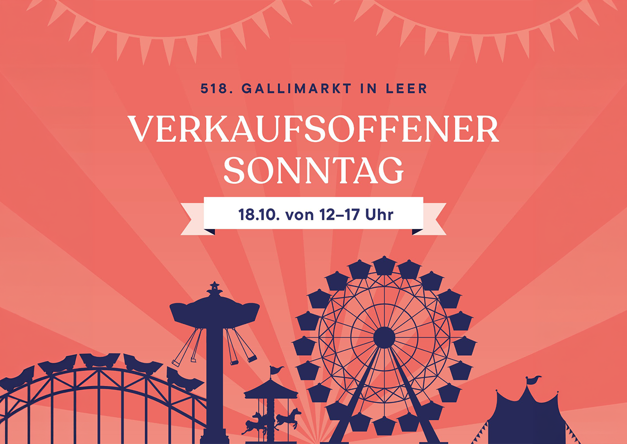 Verkaufsoffener Sonntag zum Gallimarkt