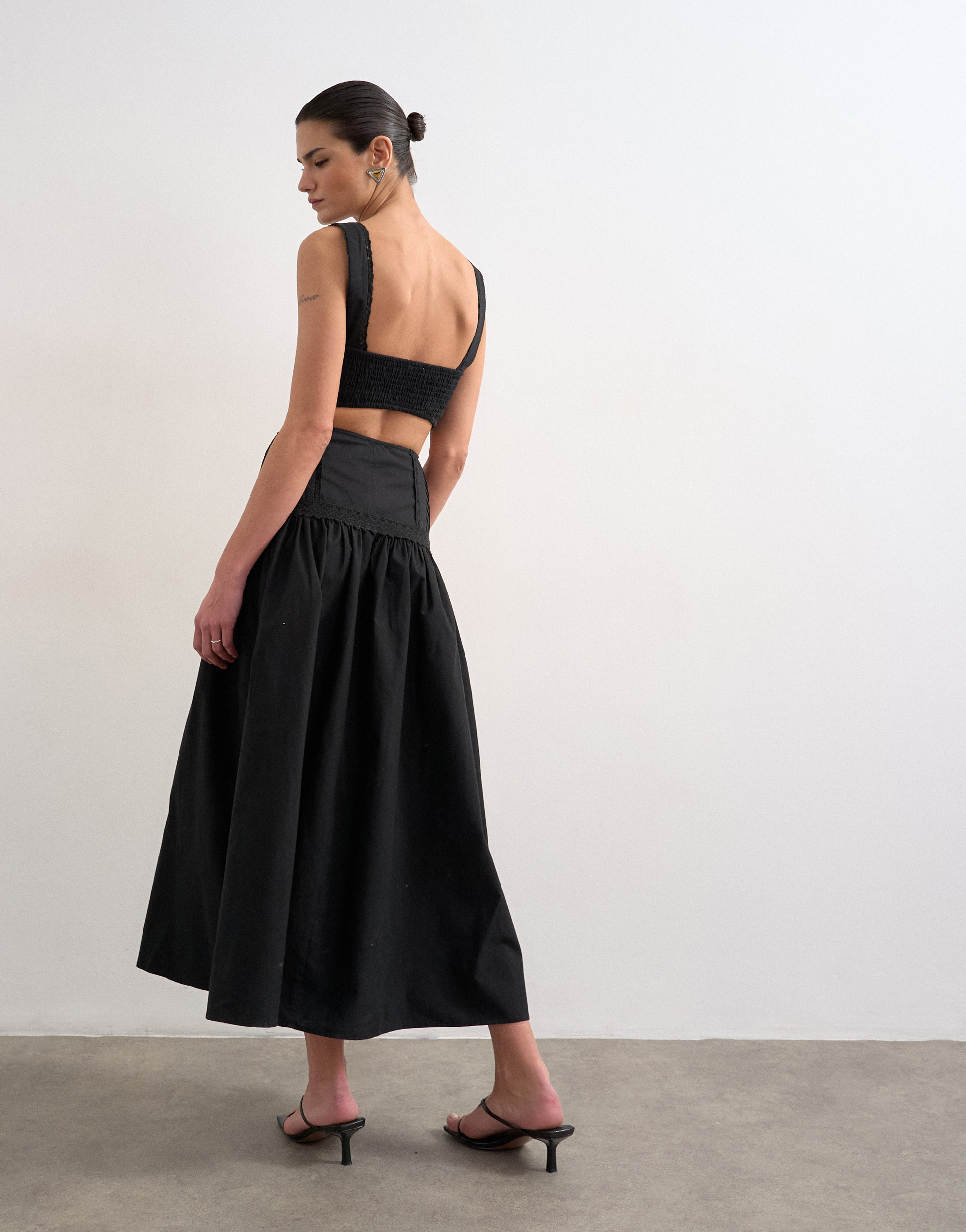 TSALINA ärmelloses Maxikleid