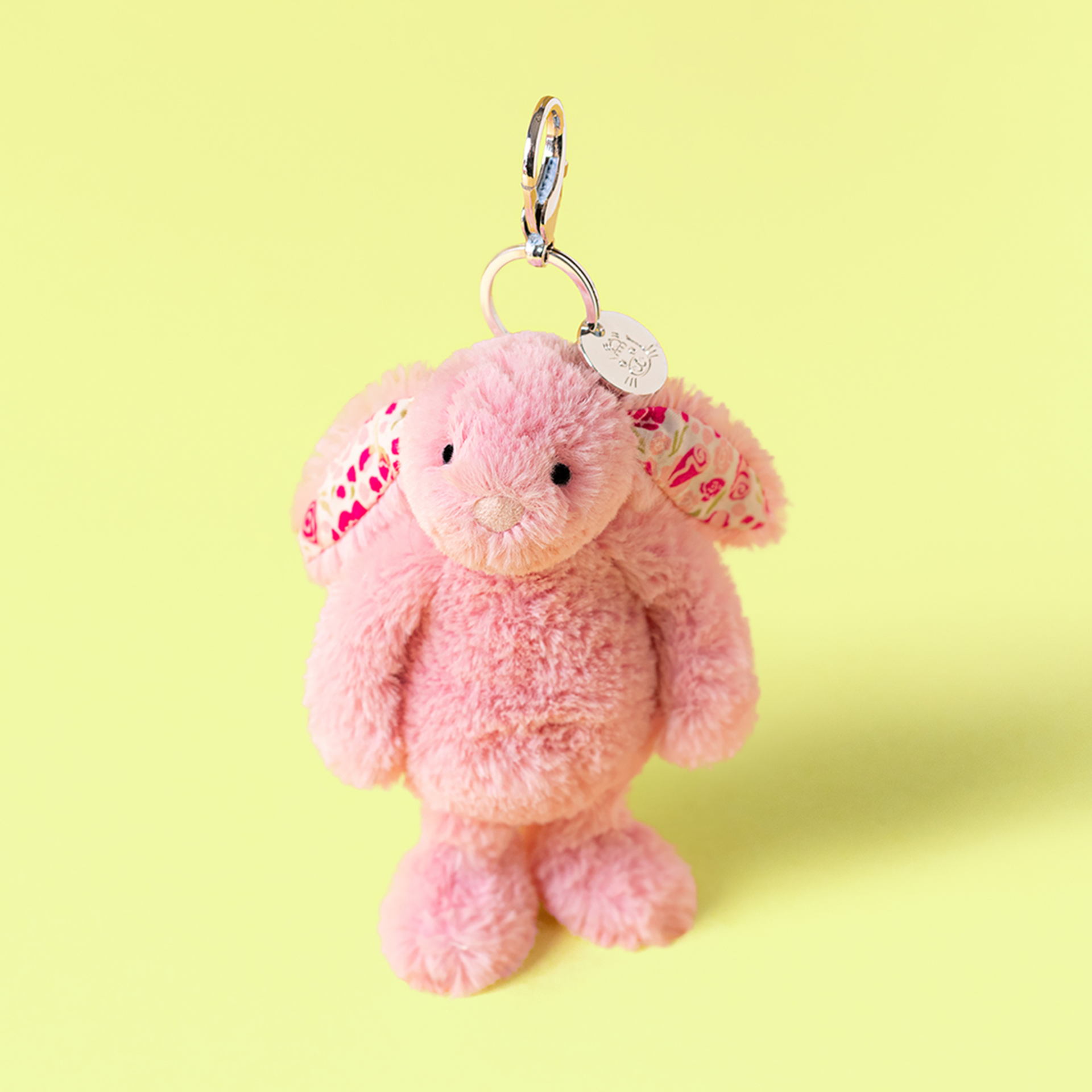 Blushkin Blossom Bunny Bag Charm | JELLYCAT