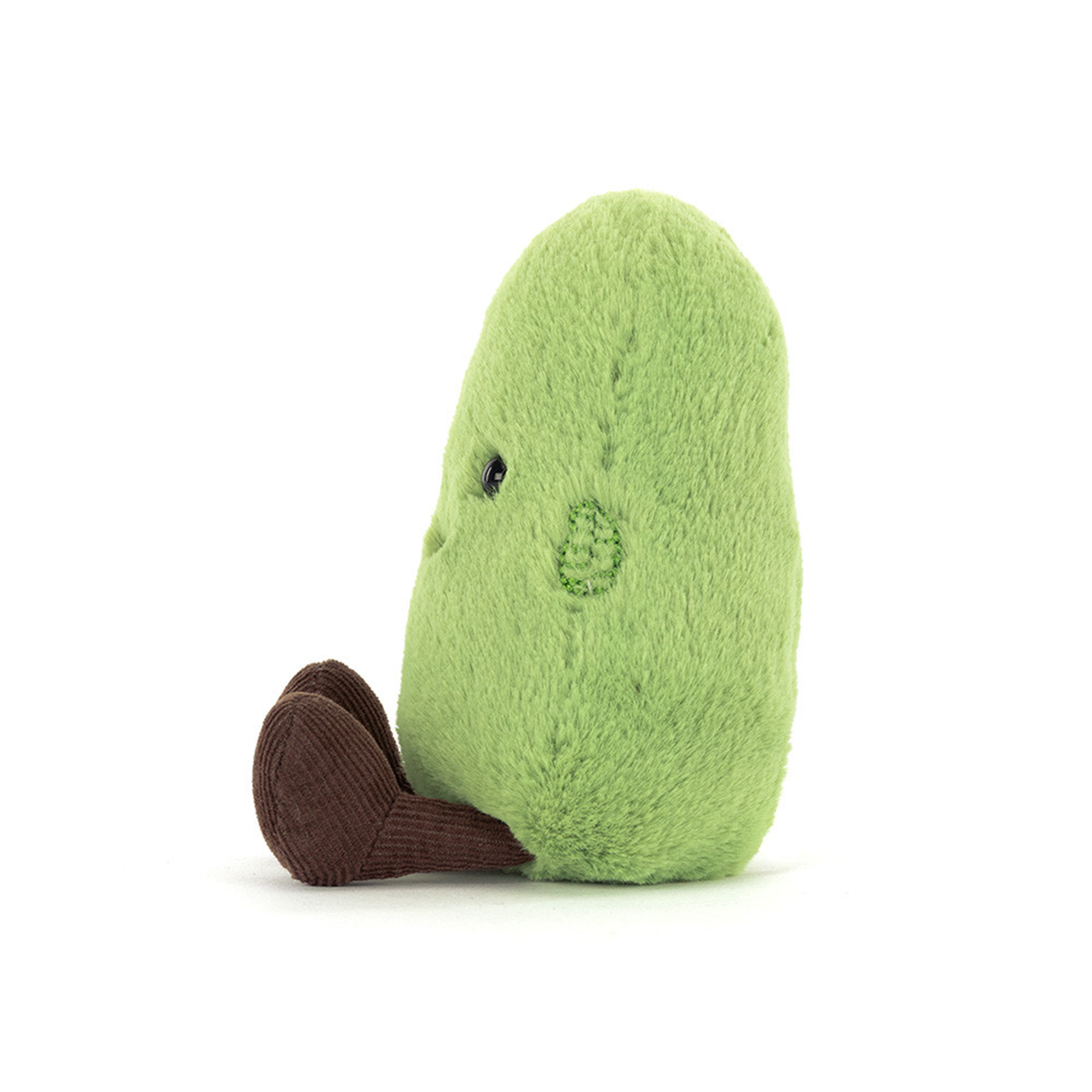Plushie, Kernpel, Grüner Pelz, Kuscheltier, Stofffigur