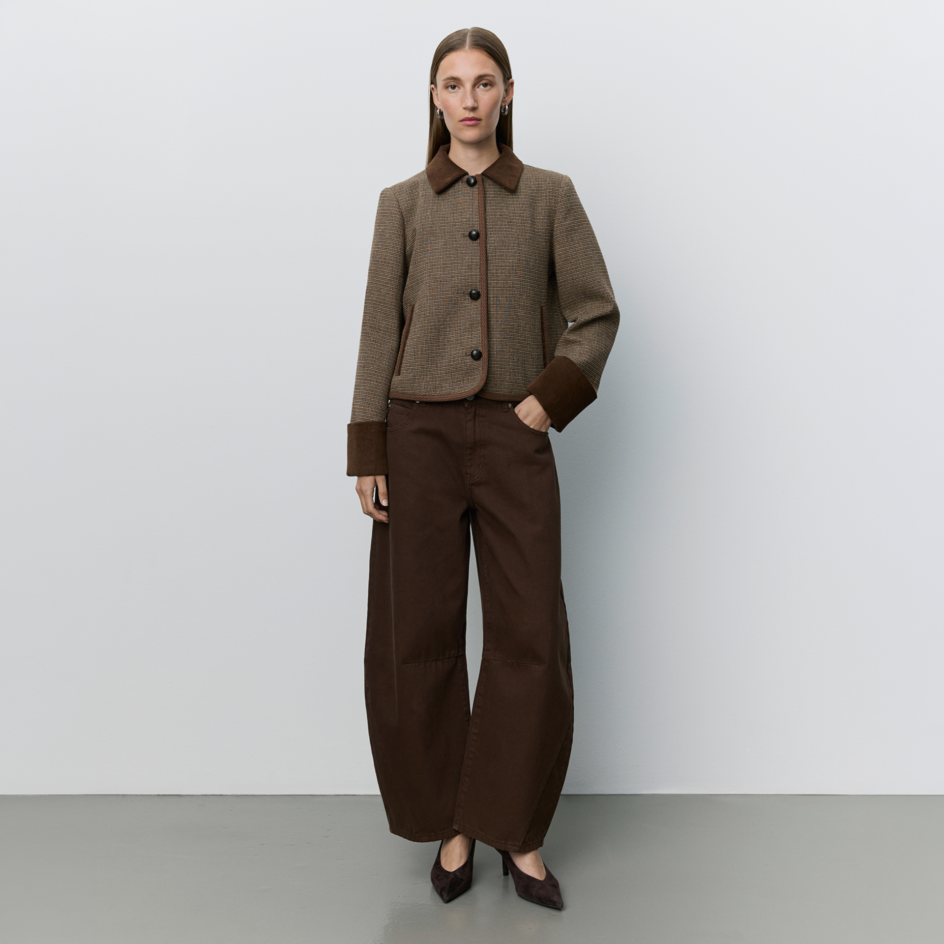 blazer, gewebt?, braun, braunen??