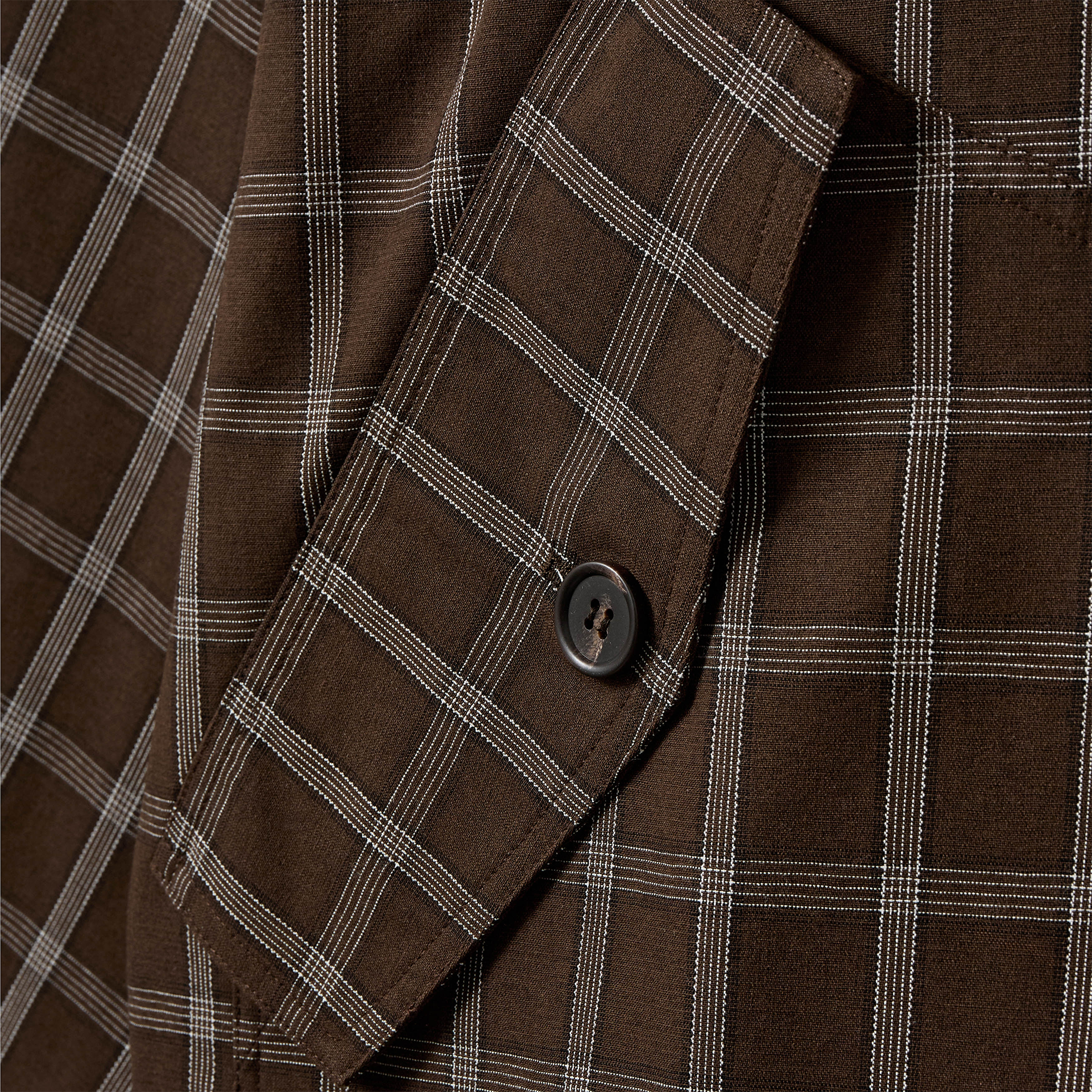 AGATHASW Check Jacket | Brown Check