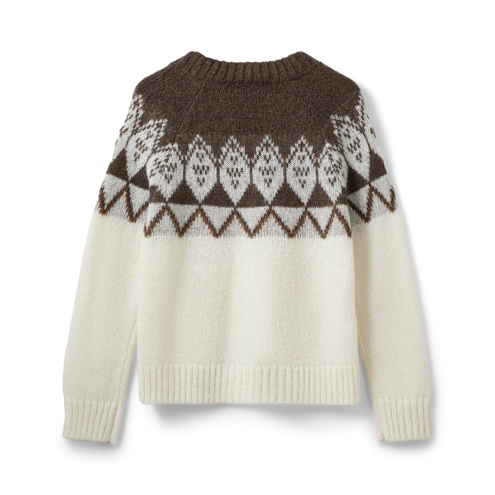 ALLEGRASW V-Neck Knit Sweater | Off White