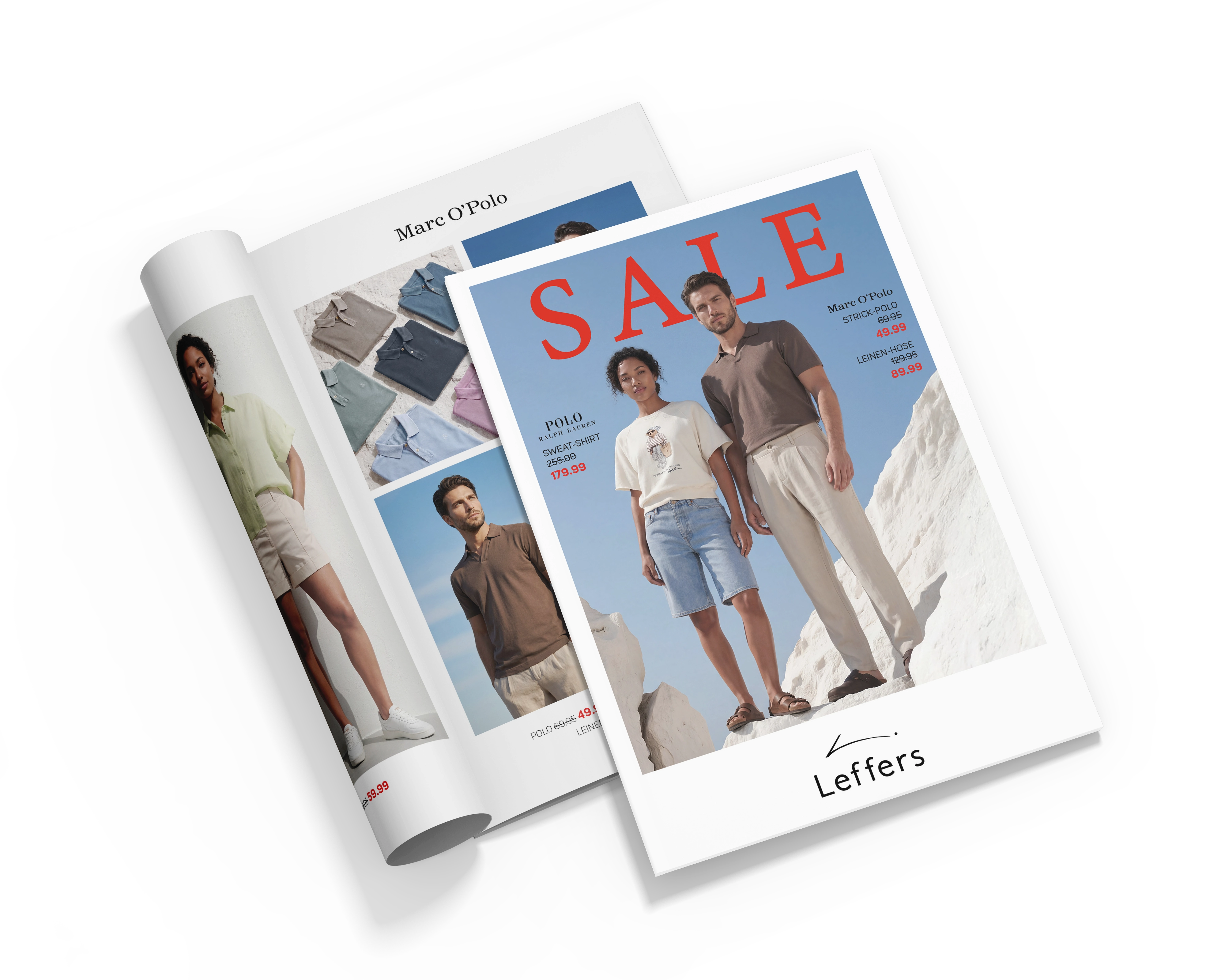 magazin, katalog, mode, sale, Leffers