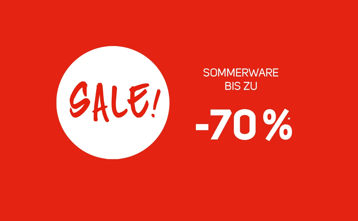 Sale, Promo, Roter Hintergrund, Weißer Kreis, 70% Rabatt