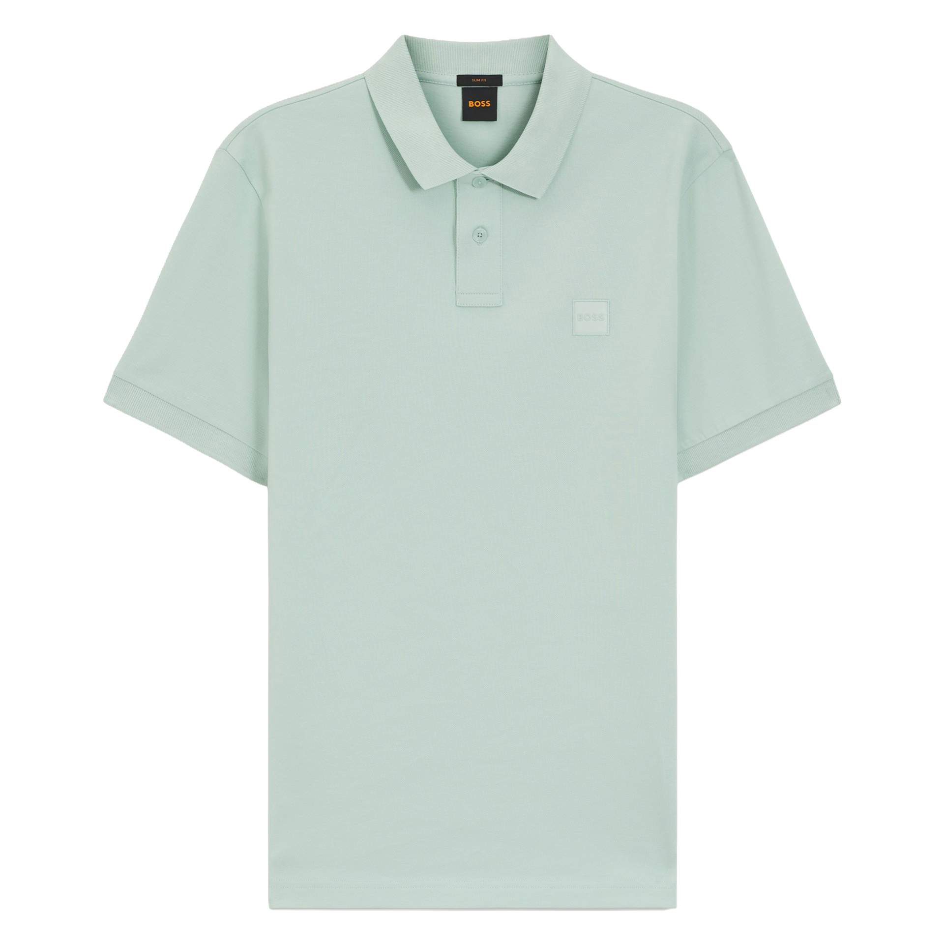 polo, polohem, mintgrün, baumwolle, kurzarm