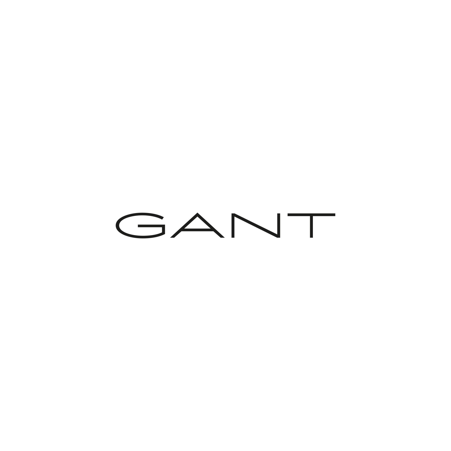 logo, GANT, schwarz, marke, minimal