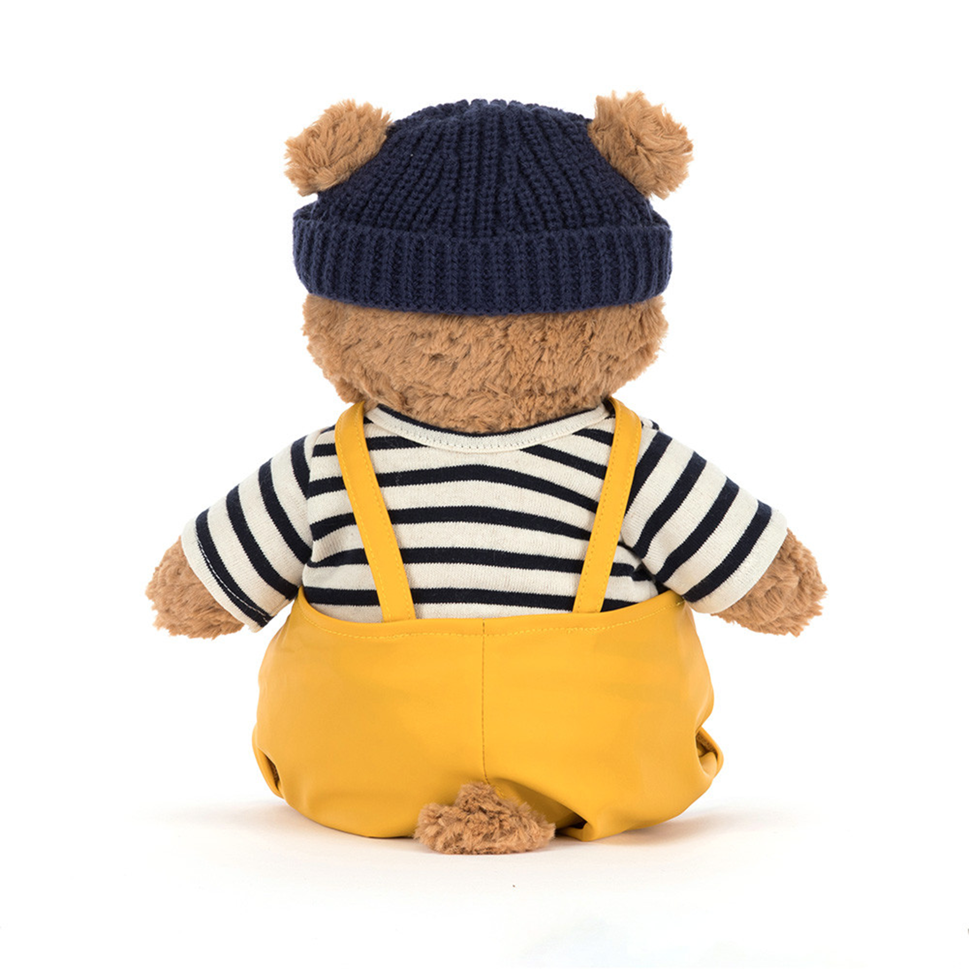 Plüschtier, Teddy, Jacke, Overall, Strickmütze