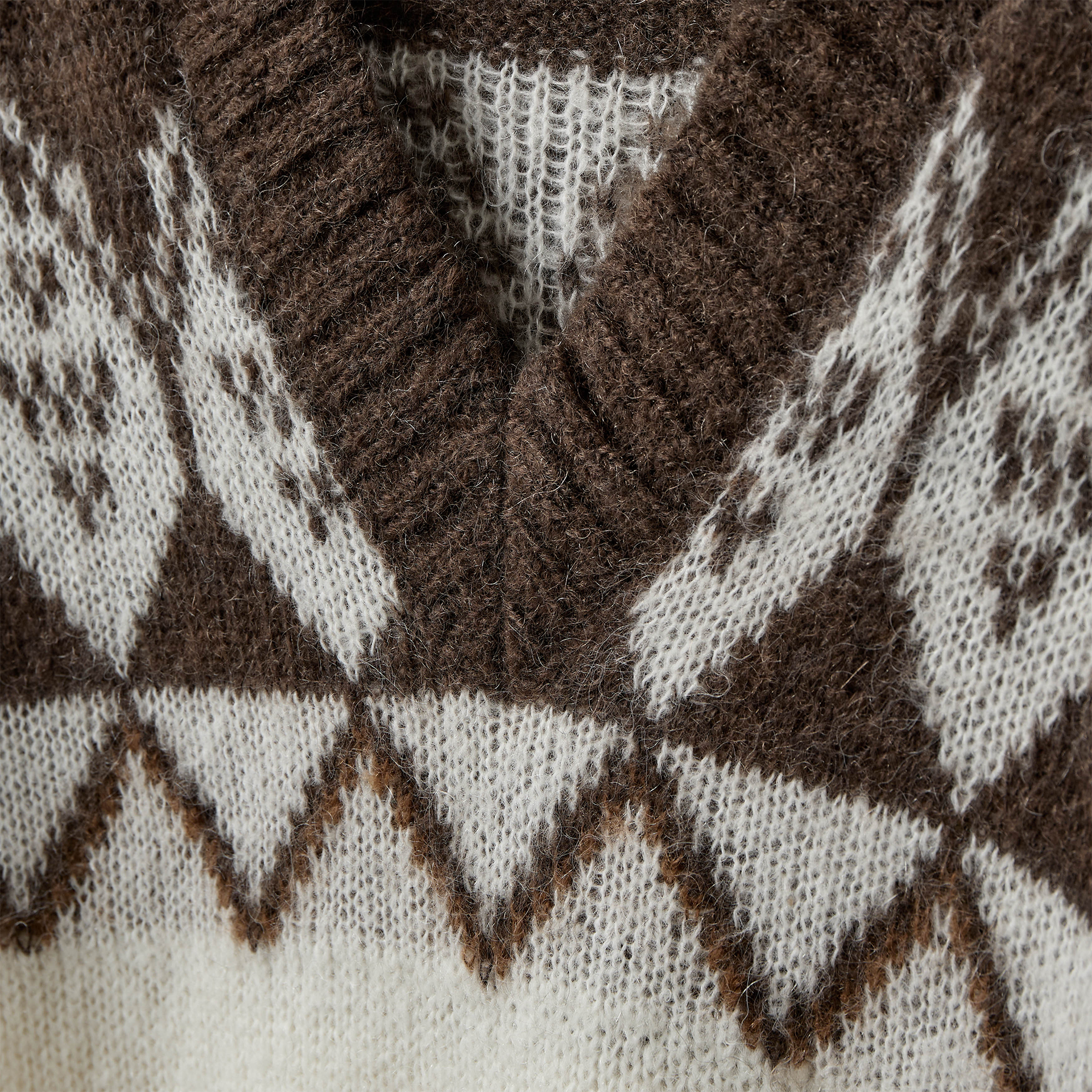 ALLEGRASW V-Neck Knit Sweater | Off White