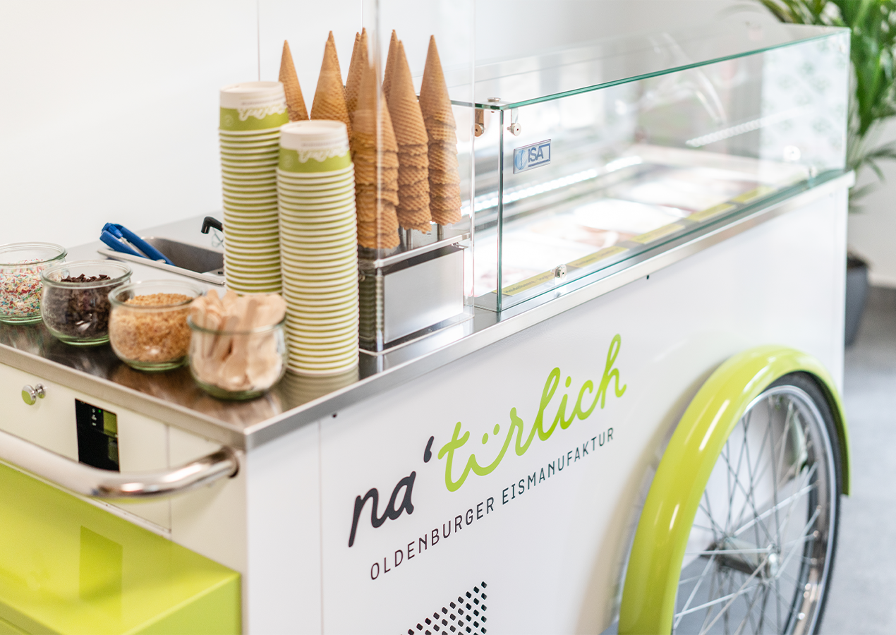 Oldenburger Eismanufaktur im Lichthof