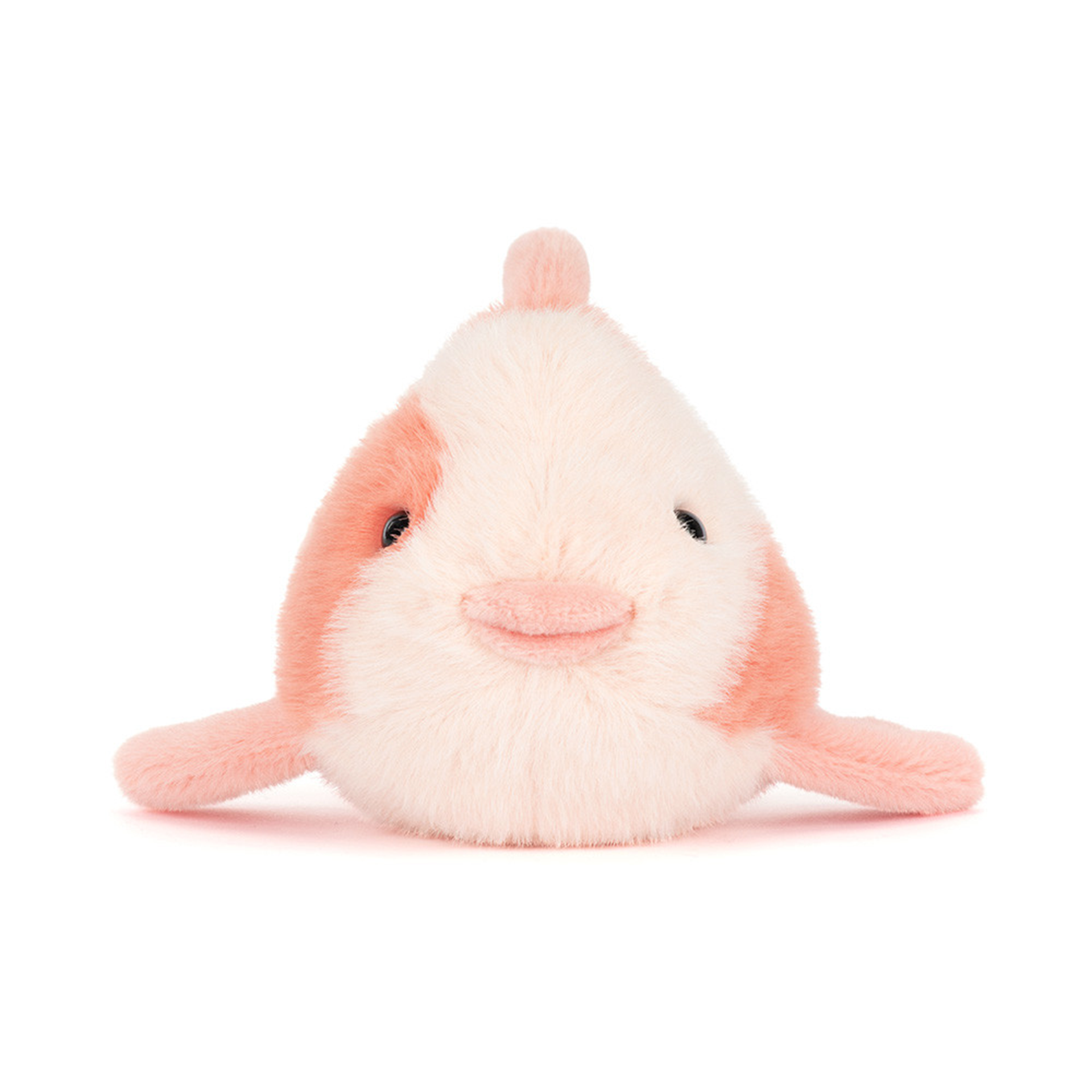 Plüschfigur, Kuscheltier, Rosa, Fell-Optik, Größenmedium
