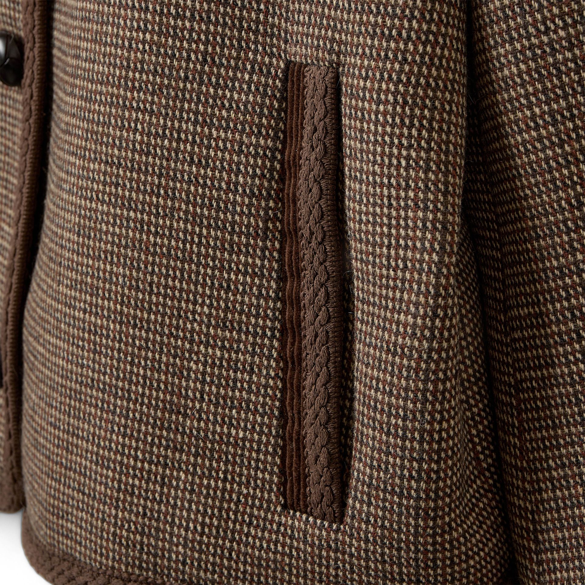 KAMIKKASW Short Jacket | Brown Check