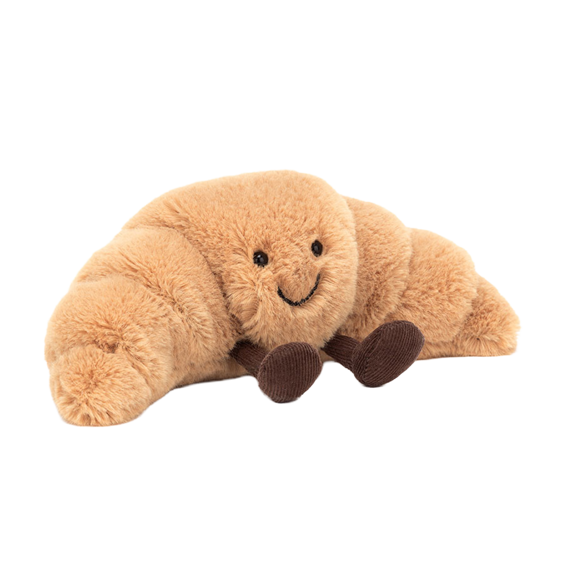 Plushie, Kuscheltier, Lächelnd, Weich, Braun