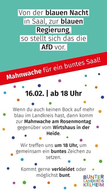 Flyer für die Veranstaltung
